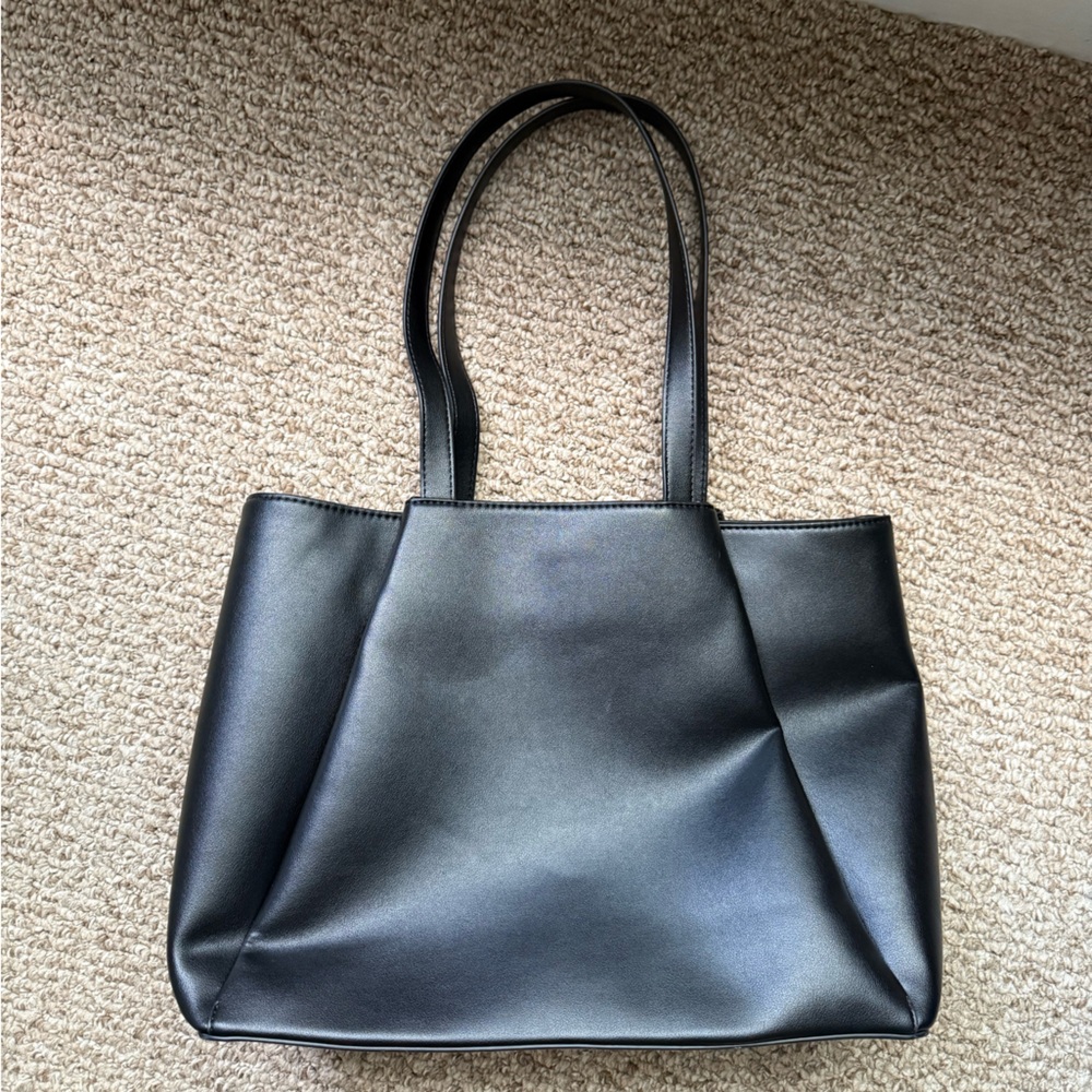 Elegant Black Tote Bag